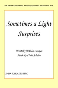 Sometimes a Light Surprises SATB choral sheet music cover Thumbnail